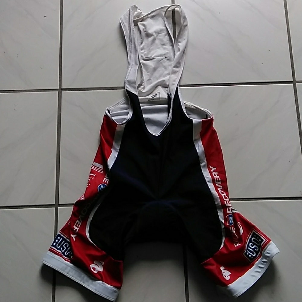 Champion System cycling bib, padded